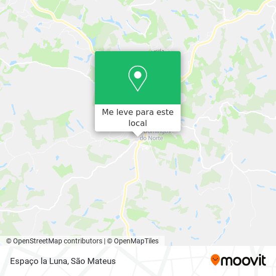 Espaço la Luna mapa