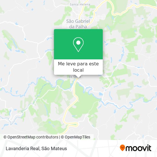 Lavanderia Real mapa