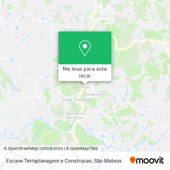 Escave Terraplanagem e Construcao mapa
