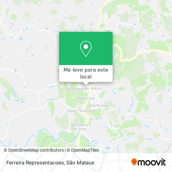 Ferreira Representacoes mapa
