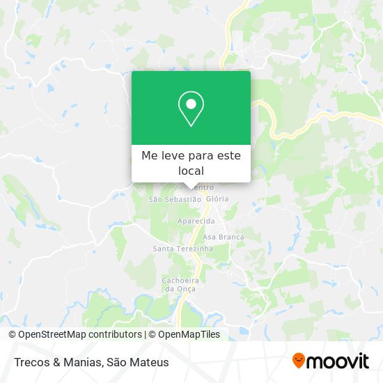 Trecos & Manias mapa