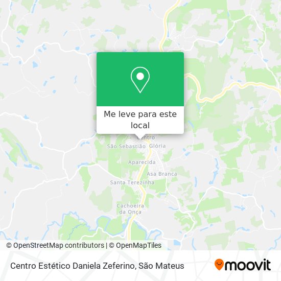 Centro Estético Daniela Zeferino mapa