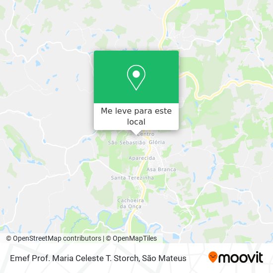 Emef Prof. Maria Celeste T. Storch mapa