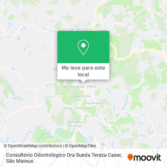 Consultório Odontológico Dra Sueda Tereza Caser mapa