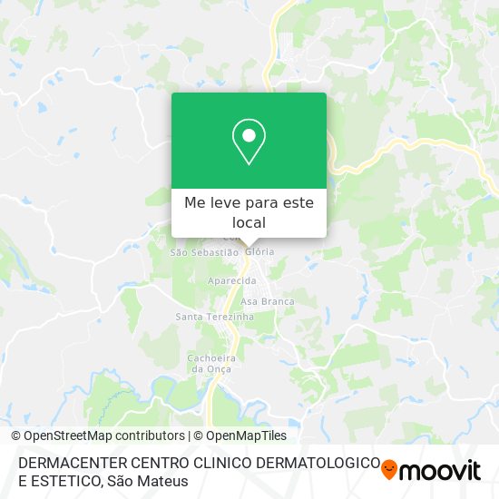 DERMACENTER CENTRO CLINICO DERMATOLOGICO E ESTETICO mapa