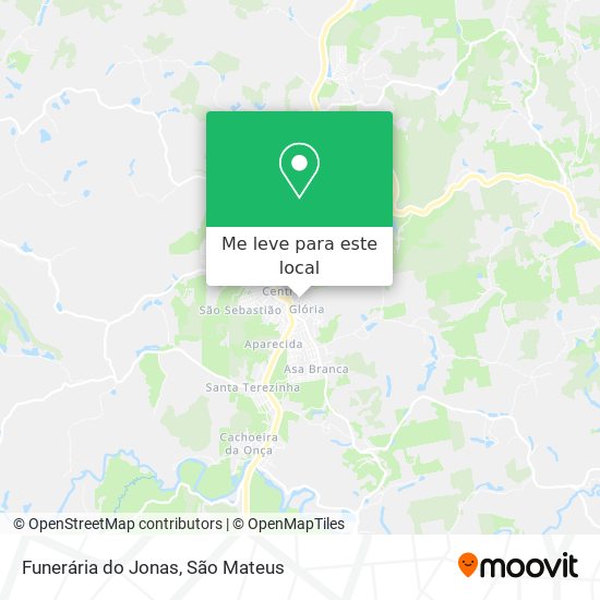 Funerária do Jonas mapa