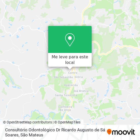 Consultório Odontológico Dr Ricardo Augusto de Sá Soares mapa
