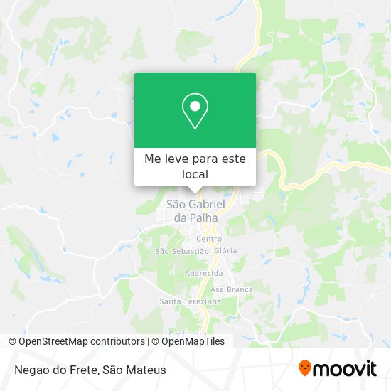 Negao do Frete mapa