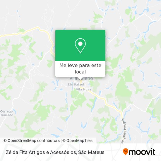 Zé da Fita Artigos e Acessósios mapa