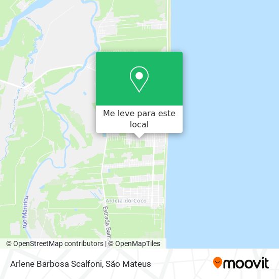 Arlene Barbosa Scalfoni mapa