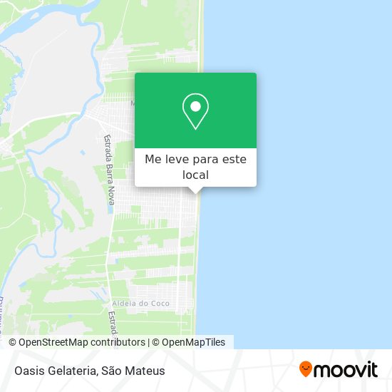 Oasis Gelateria mapa