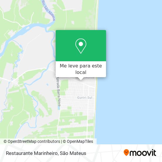 Restaurante Marinheiro mapa