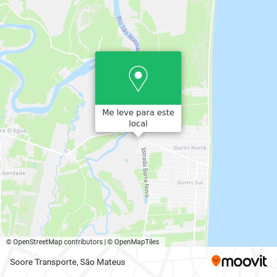 Soore Transporte mapa