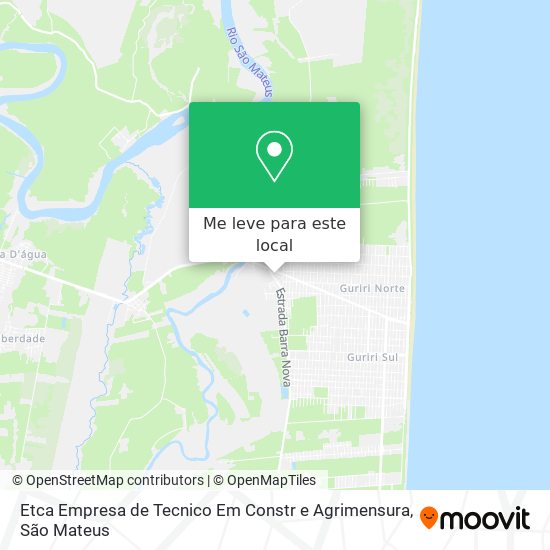 Etca Empresa de Tecnico Em Constr e Agrimensura mapa