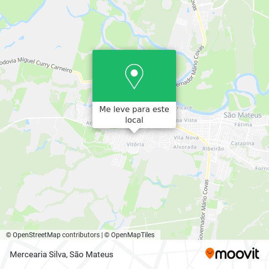 Mercearia Silva mapa