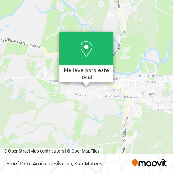 Emef Dora Arnizaut Silvares mapa
