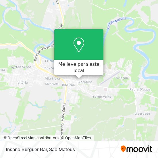 Insano Burguer Bar mapa