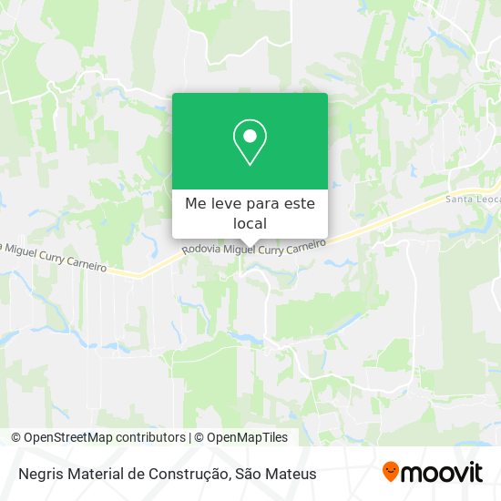 Negris Material de Construção mapa