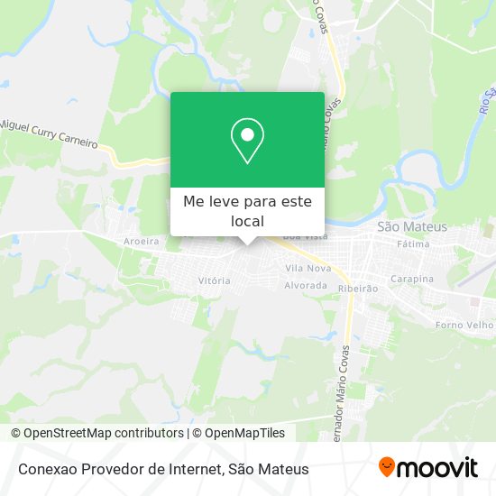 Conexao Provedor de Internet mapa