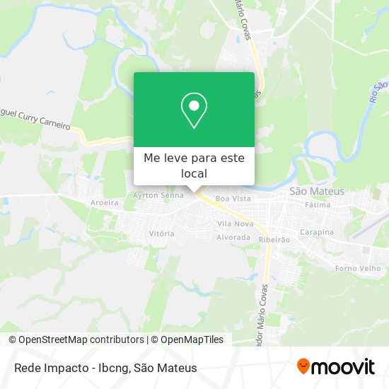 Rede Impacto - Ibcng mapa