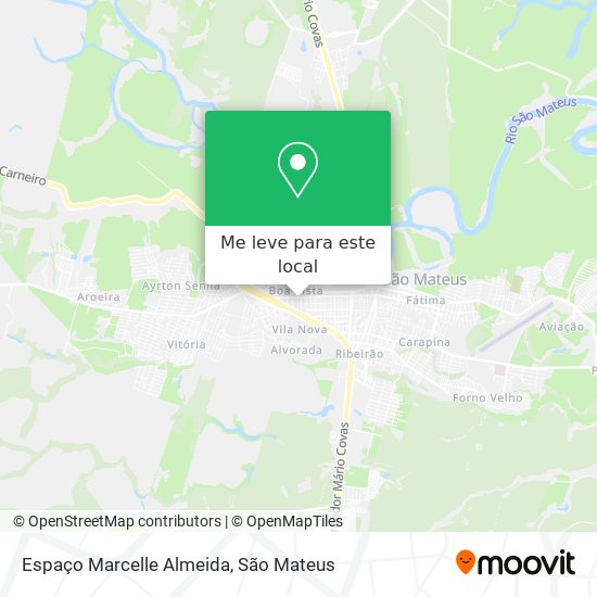 Espaço Marcelle Almeida mapa