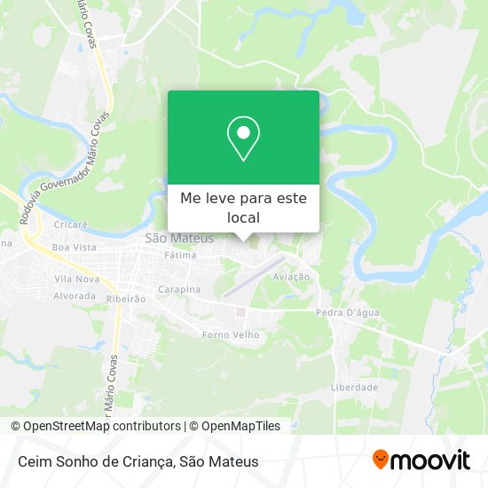 Ceim Sonho de Criança mapa