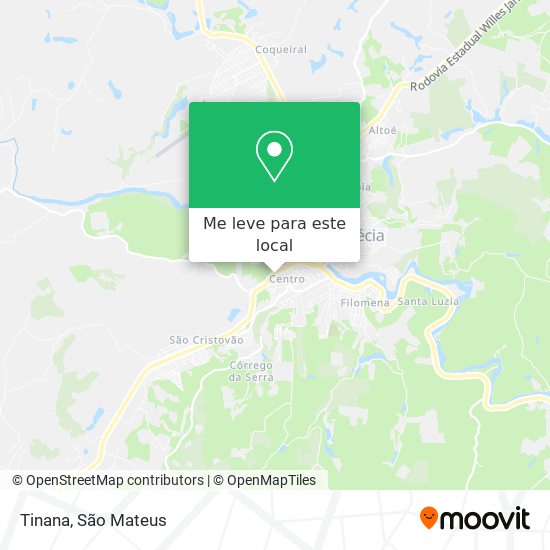 Tinana mapa