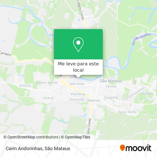Ceim Andorinhas mapa