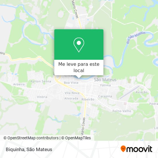 Biquinha mapa