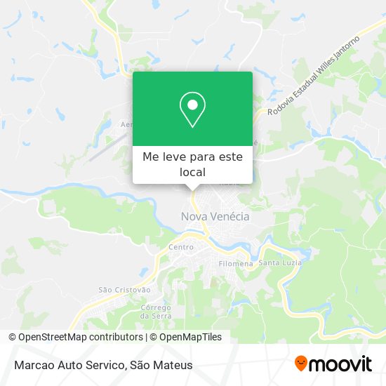 Marcao Auto Servico mapa