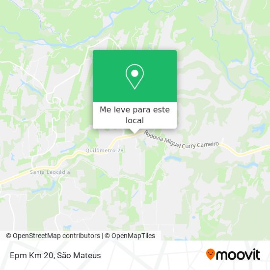Epm Km 20 mapa