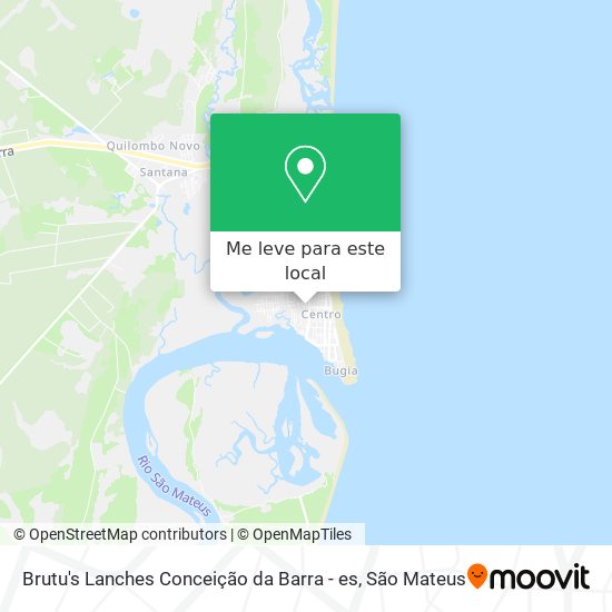 Brutu's Lanches Conceição da Barra - es mapa