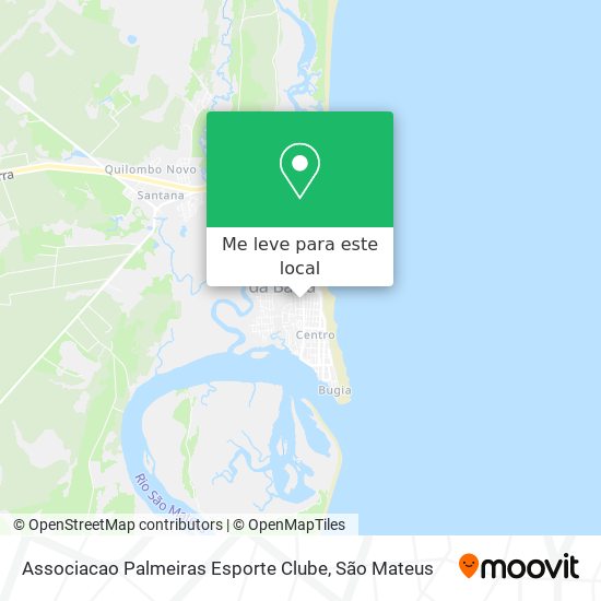 Associacao Palmeiras Esporte Clube mapa