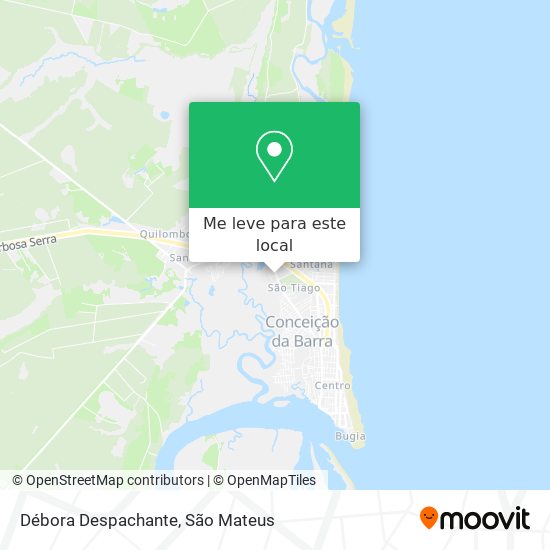 Débora Despachante mapa