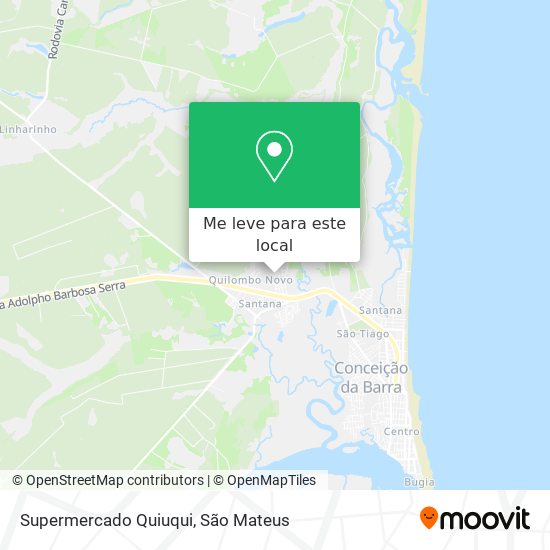 Supermercado Quiuqui mapa