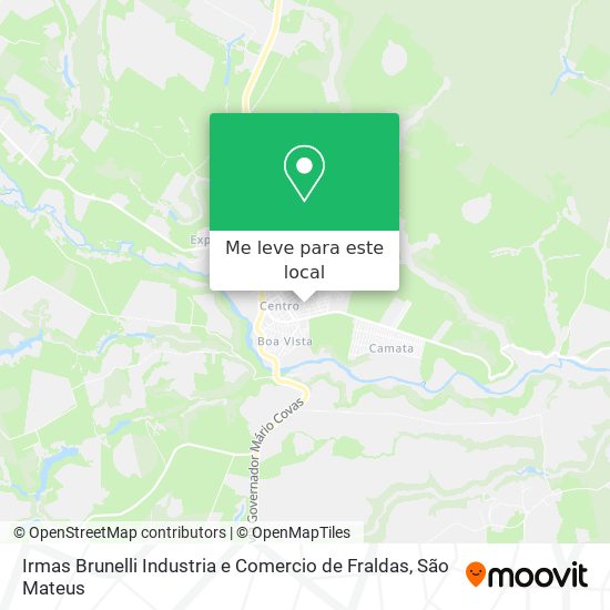 Irmas Brunelli Industria e Comercio de Fraldas mapa