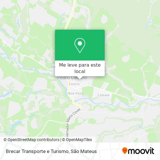 Brecar Transporte e Turismo mapa