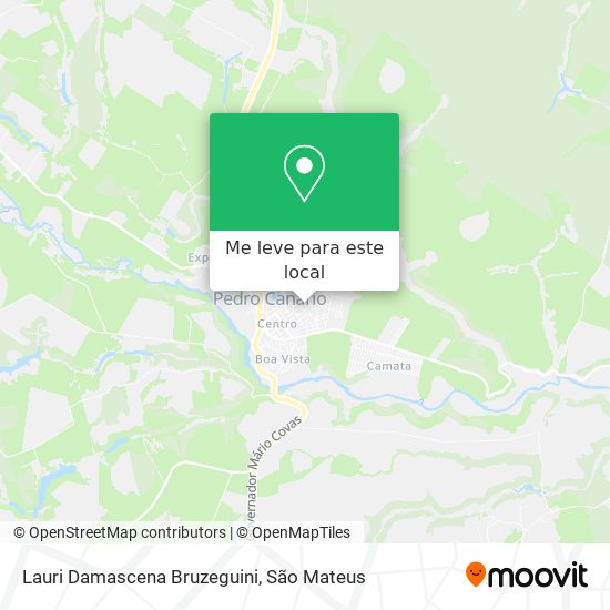 Lauri Damascena Bruzeguini mapa