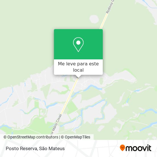 Posto Reserva mapa