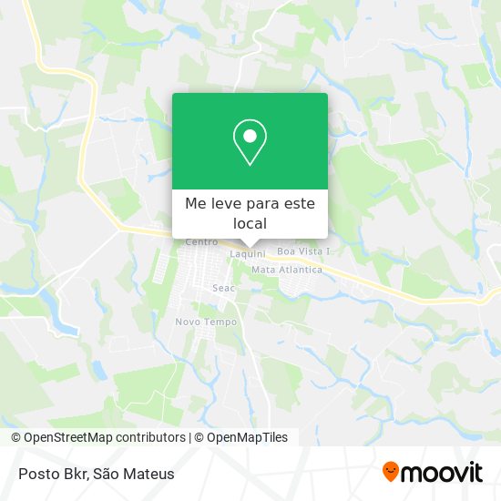 Posto Bkr mapa