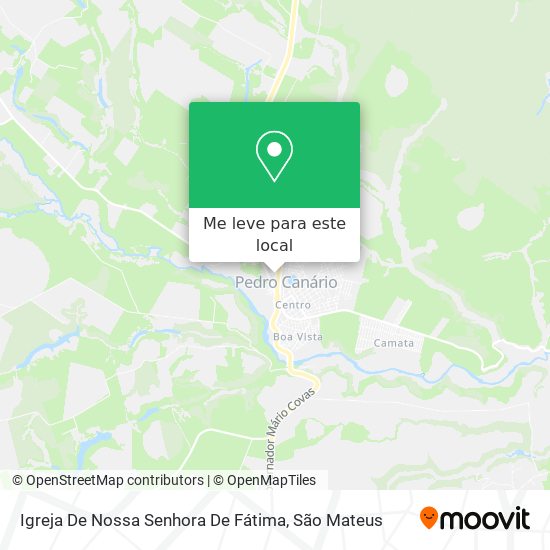 Igreja De Nossa Senhora De Fátima mapa