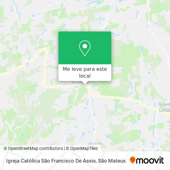 Igreja Católica São Francisco De Assis mapa