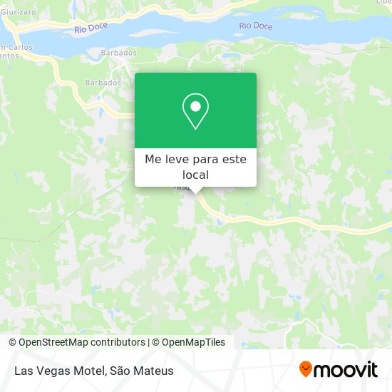 Las Vegas Motel mapa