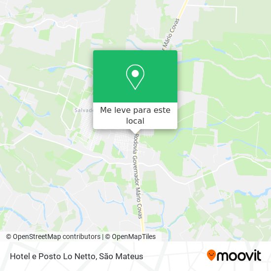 Hotel e Posto Lo Netto mapa