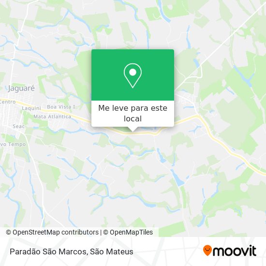 Paradão São Marcos mapa