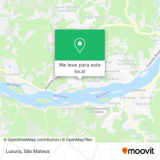 Luxuria mapa