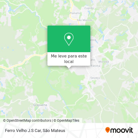 Ferro Velho J.S Car mapa