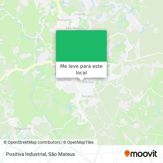 Positiva Industrial mapa