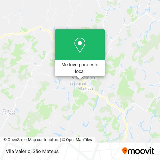 Vila Valerio mapa