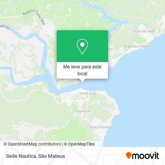 Sede Nautica mapa